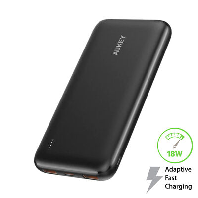 AUKEY Schnellladegerät Powerbank10000mAh 18W  PB-N73S PD 3.0 QC 3.0 USB-C 