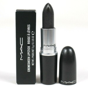 mac black lipstick