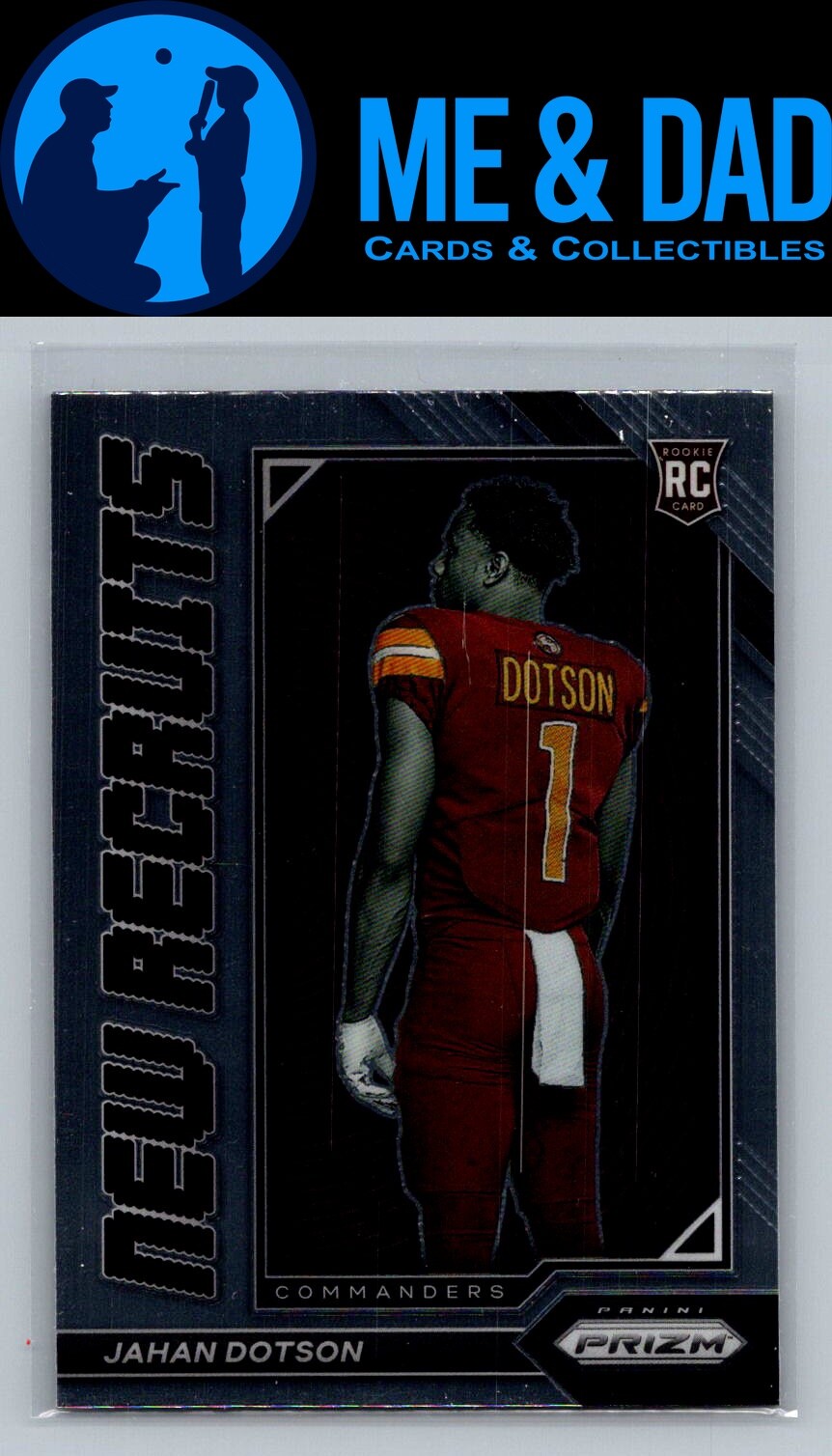 2022 Panini Prizm #NR-9 Jahan Dotson New Recruits