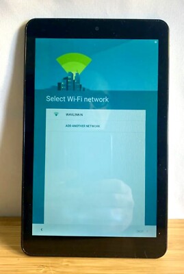 Sprint AQT80 Slate 8 in Black 16GB Wi-Fi+4G Sprint 8'' Tablet Tested