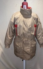 Duvet Utex Womens Down Parka Color Khaki Size M See Measurements