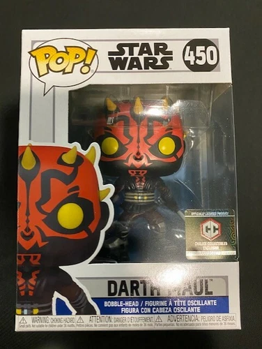 Funko Pop! Star Wars Darth Maul Chalice Exclusive #450 in Hand