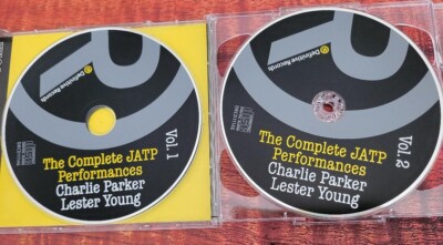 Charlie Parker Lester Young 2 CD  Complete JATP Performances jazz at philharomic