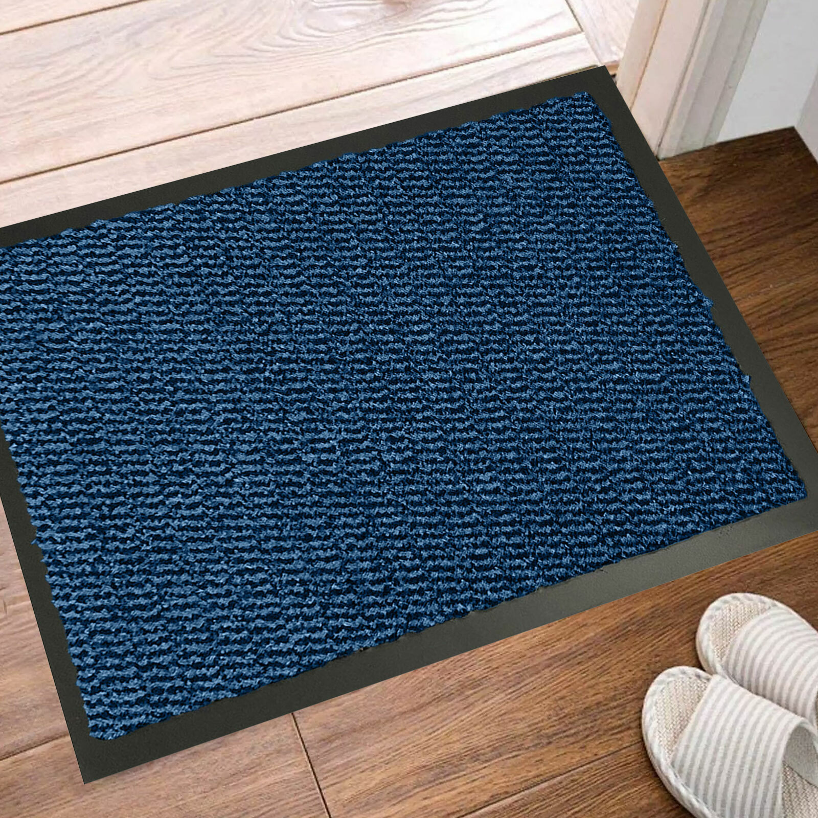 NonSlip Heavy Duty Rubber Back Door Mat Runner Rugs Hallway Kitchen