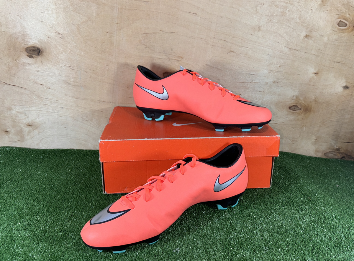 【オレンジ】MERCURIAL VICTORY V HG-G Nike Mercurial Victory V FG 651632-803 Orange boots Cleats mens