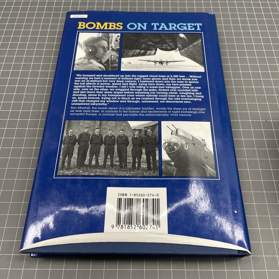 ORIGINAL WAR MILITARY BOOK HARD WW2 Bombs On Target Bomber Mayhill T eBay