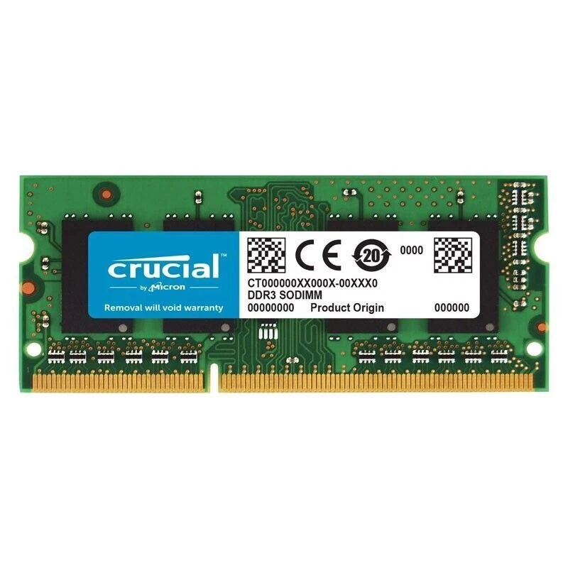 Crucial DDR3 DDR4 RAM 4GB 8GB 16GB 1600 2400 2666MHZ Memory RAM Laptop NoteBook - Image 2 of 4
