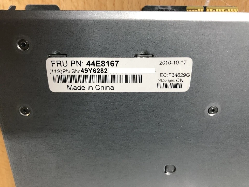 IBM 44E8167 Bladecenter Media with 2x 45W5002 raid backup batteries - Image 2 of 3