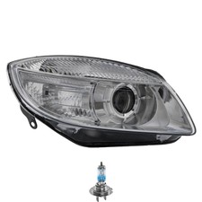 Scheinwerfer rechts elektrisch inkl. OSRAM Lampen für Skoda Fabia II 542 545 5J