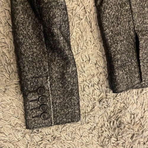 J.CREW NEW Marled Thandie Blazer Heather Graphite Black Wool Blend Sz 4 Academia - Picture 16 of 17