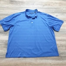Hathaway Sport XL Short Sleeve Shirt Mens Office Casual Business Athletic Golf