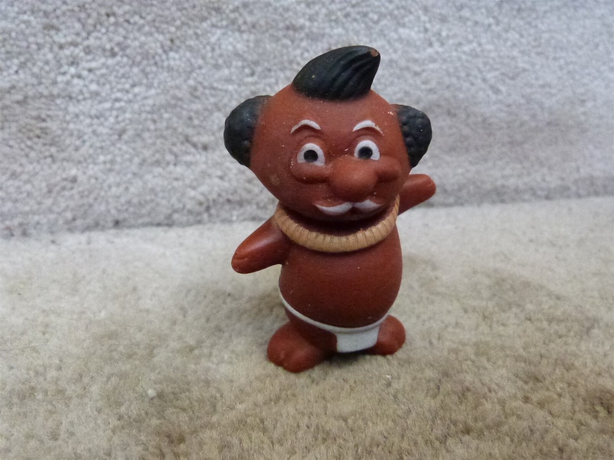 Vintage Trader Vic's Menehune Swizzle Stick Top Male Figure Tiki