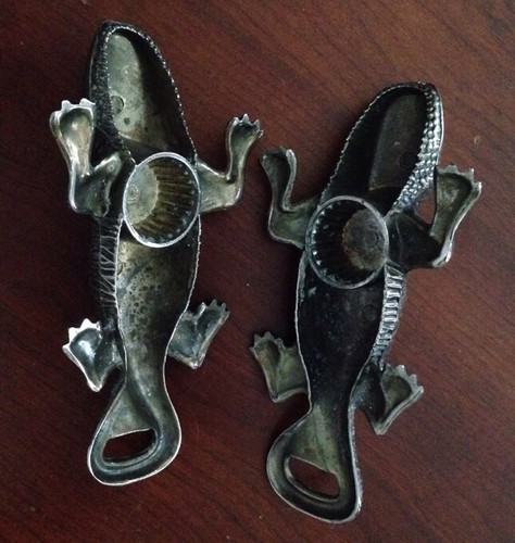 ***OLD/VTG Unique Iguana Lizard Bottle Opener Great Condition - Picture 3 of 12