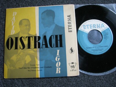 Igor Oistrach-Giuseppe Tartini-7 PS-Trio F dur-Violine-Klavier-1958-Eterna
