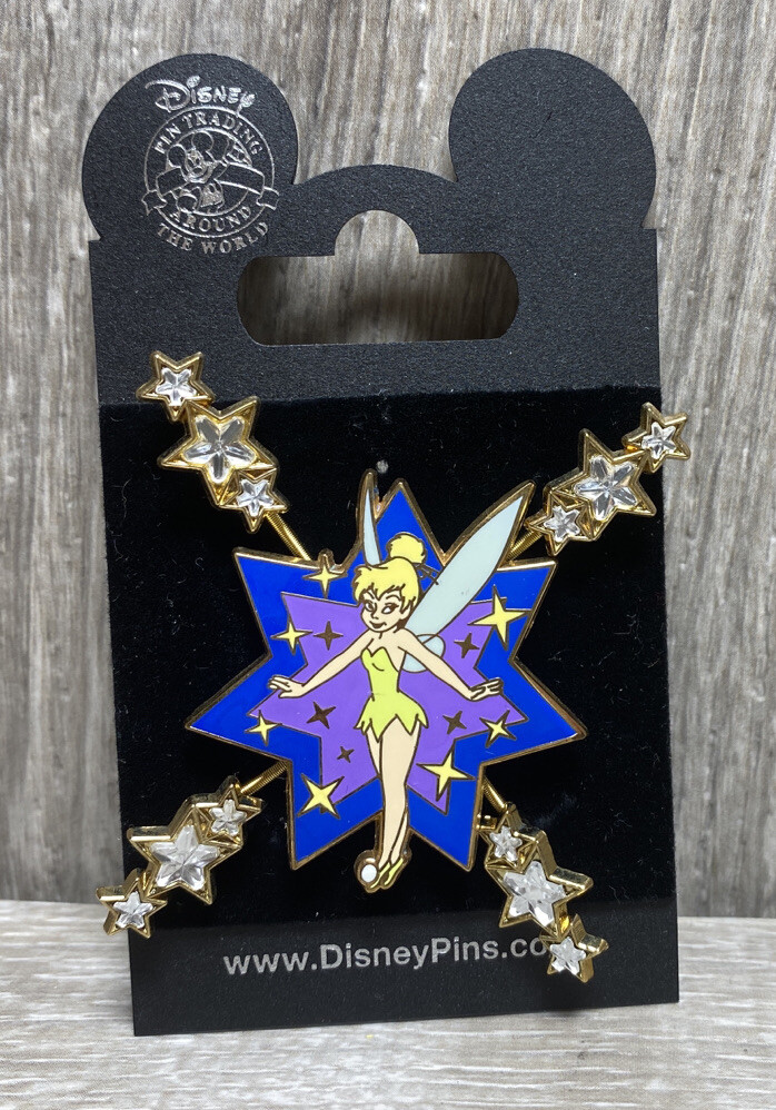 Tinker Bell - Jeweled Stars Disney Pin 48421