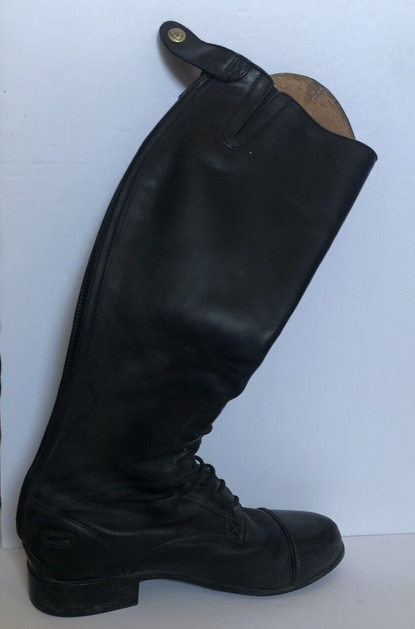 Ariat Womens Boots Black Size 4 Med Height Reg Calf Leather Upper
