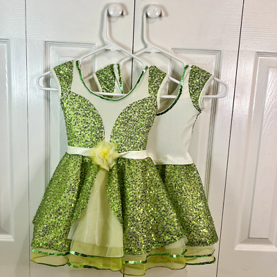 green sparkly dress costume Emerald Sequin Charlotte Dress Emerald / M / SCH2301 main image 1