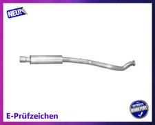 Mittelschalldämpfer für Peugeot 206 CC 2.0 16V Auspuff Mitteltopf