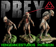 Feral Predator Prey resin scale model kit unpainted 3d print