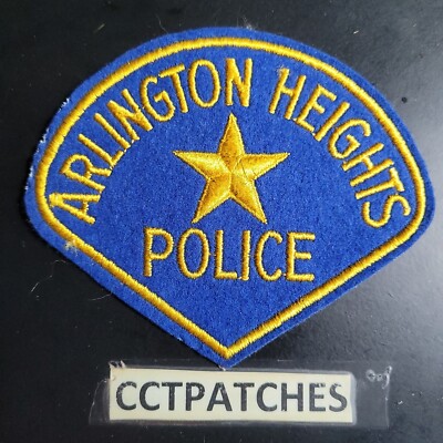 ARLINGTON HEIGHTS, ILLINOIS POLICE FELT SHOULDER PATCH IL | eBay