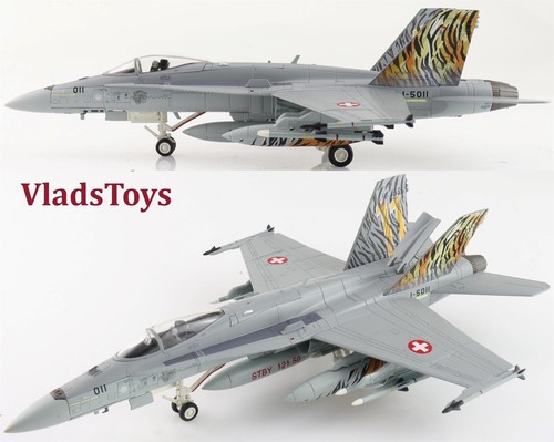 Hobby Master 1/72 F/A-18C Hornet Swiss AF 2003 NATO Tiger Meet J-5011 HA3597 - Picture 1 of 11