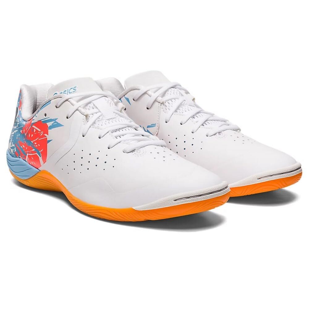 ASICS TOQUE 7 Futsal Shoes 24.5cm 2E Wide White Arctic Sky