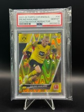 2021-22 Topps Chrome Borussia Dortmund Team Set Soccer Cards - Checklist Added 12