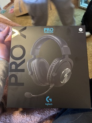 Logitech G Pro X Series   Headphones Black Gaming Wireless Adjustable