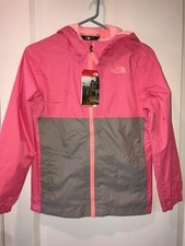The North Face Girls Slakline Rain Wind Jacket NWT XXS/L MSRP: 55.00
