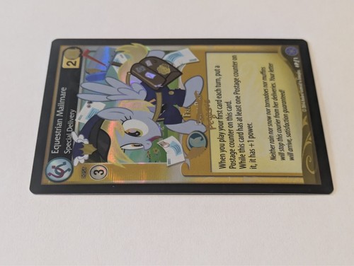 Equestrian Mailmare (Special Delivery) MTG Crystal Games Promo Foil LP x1 - MLP - Picture 4 of 6