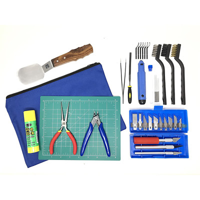 Amx3D Economy 43 Piece 3D Printer Tool Kit WITH CARRY BAG
