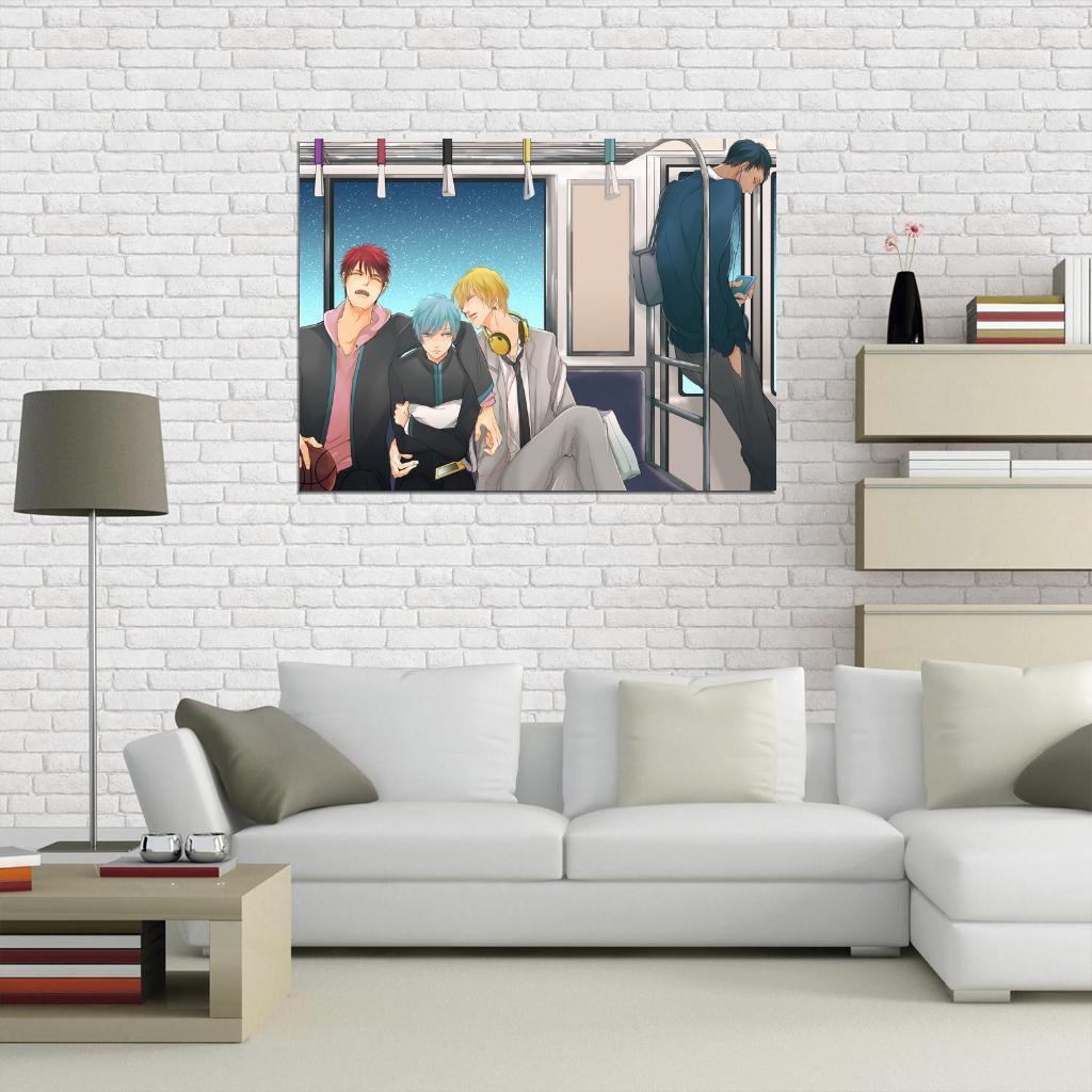 V6075 Kuroko no Basuke Kise Aomine Kagami Basketball Decor WALL