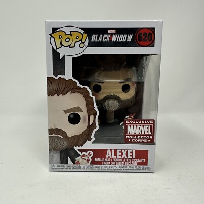 Funko Pop! - MARVEL BLACK WIDOW - ALEXI #620 - COLLECTOR CORPS Exclusive