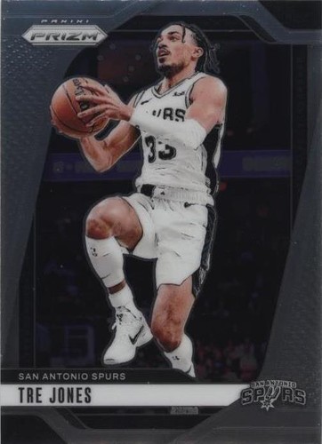 Tre Jones San Antonio Spurs Green Prizm 2024 Prizm Panini