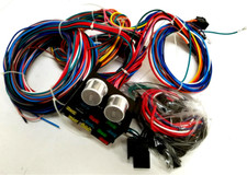Early Street Rod Car Pickup Truck 12 Circuit Wiring Harness Wire Kit Universal