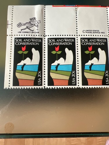 See Photos. US Stamps #2074 ~1984 20c Soil and Water Conservation MNH OG SP2657 - Picture 2 of 3