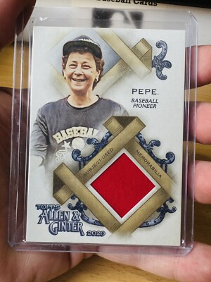 MARIA PEPE 2020 TOPPS ALLEN & GINTER FULL SIZE RELICS A #FSRA-MP MEM PATCH