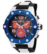 Invicta Speedway Viper Men's 52mm Electric Blue Swiss Chronograph Watch 34017