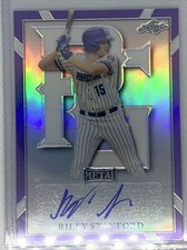 2021 LEAF PERFECT GAME METAL PURPLE REFRACTOR RILEY STANFORD AUTO #3/25