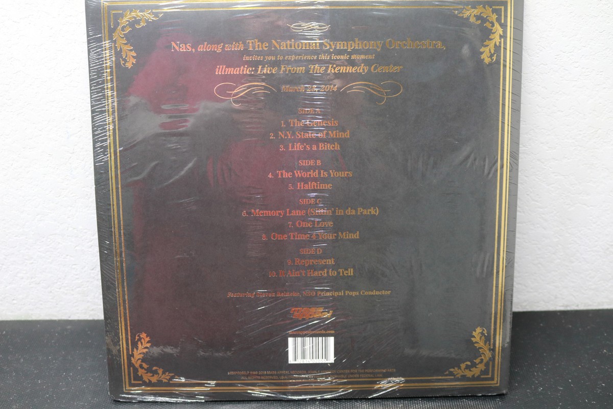 新品 NAS Illmatic:Kennedy Center レコード Nas 