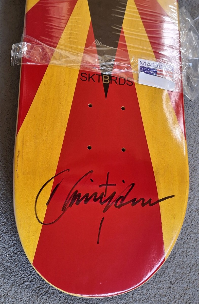 Christian HOSOI Signed Rising Sun Skateboard Deck | eBay