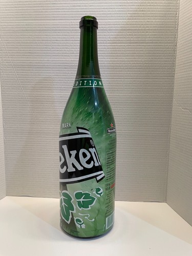 Vintage 18” 3 Liter Magnum Special Edition Heineken Glass Beer Bottle - Picture 3 of 10