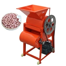 Peanut Sheller Groundnut Husking Machine with 8mm / 10mm Sieve 150-200KG/h, 220V