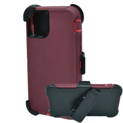 For Apple iPhone 13 13 Pro Max Shockproof Defender Case Cover w/ Belt Clip