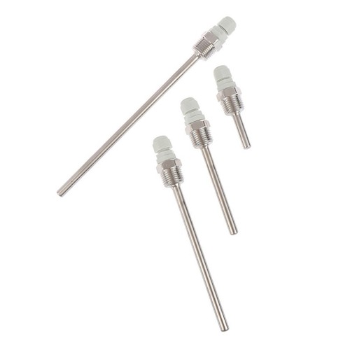 1/2NPT Sonda Sensore Temperatura Acciaio Inox Pozzetto Acqua Riscaldamento Filo - Foto 5 di 14