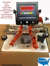 Livestock Scale Kit LP7510 Cattle Hogs Sheep Goats Pigs Squeeze Chutes 