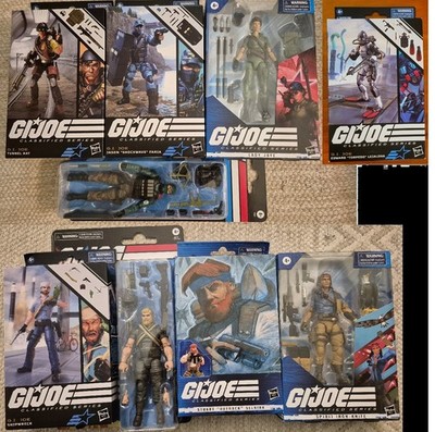 GI Joe Classified Series Retro Outback Spirt Shipwreck Shockwave Tunnel Rat Rock