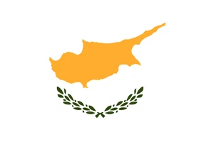 Cyprus Flag Self Adhesive Vinyl Sticker Decal Cypriot Flag Various Sizes