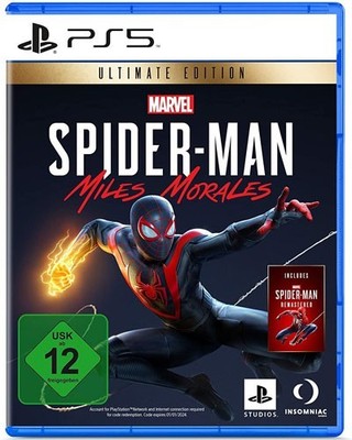Spiderman Miles Morales Ultimate inkl. Spiderman Remastered - Playstation 5