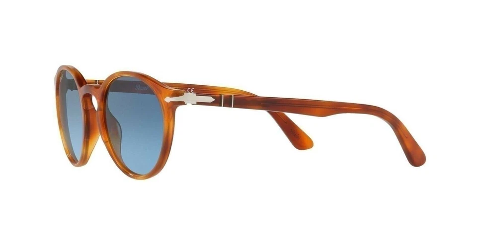 Óculos de Sol Persol PO3171S 96/Q8 49mm Phantos, Terra Di Siena/Azure Azul Gradiente - Imagem 3 de 4